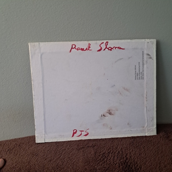 Bob Ross Inspired Oil Paint Hand Painted Canvas Cadin In The Woods Cold - Picture 4 of 4